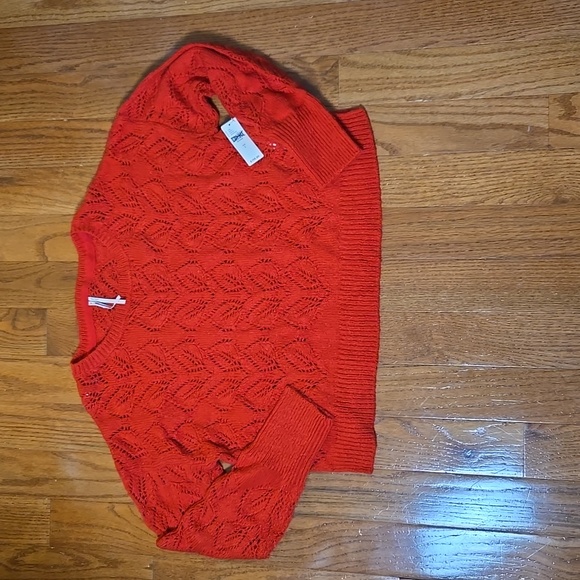 ANTHROPOLOGIE Twofer Sweater in Red - Picture 1 of 10